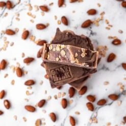 Almond Oatmeal Goat Milk Soap -Jully Care Beauty Shop Almond Oat GoatMilkSoap 5