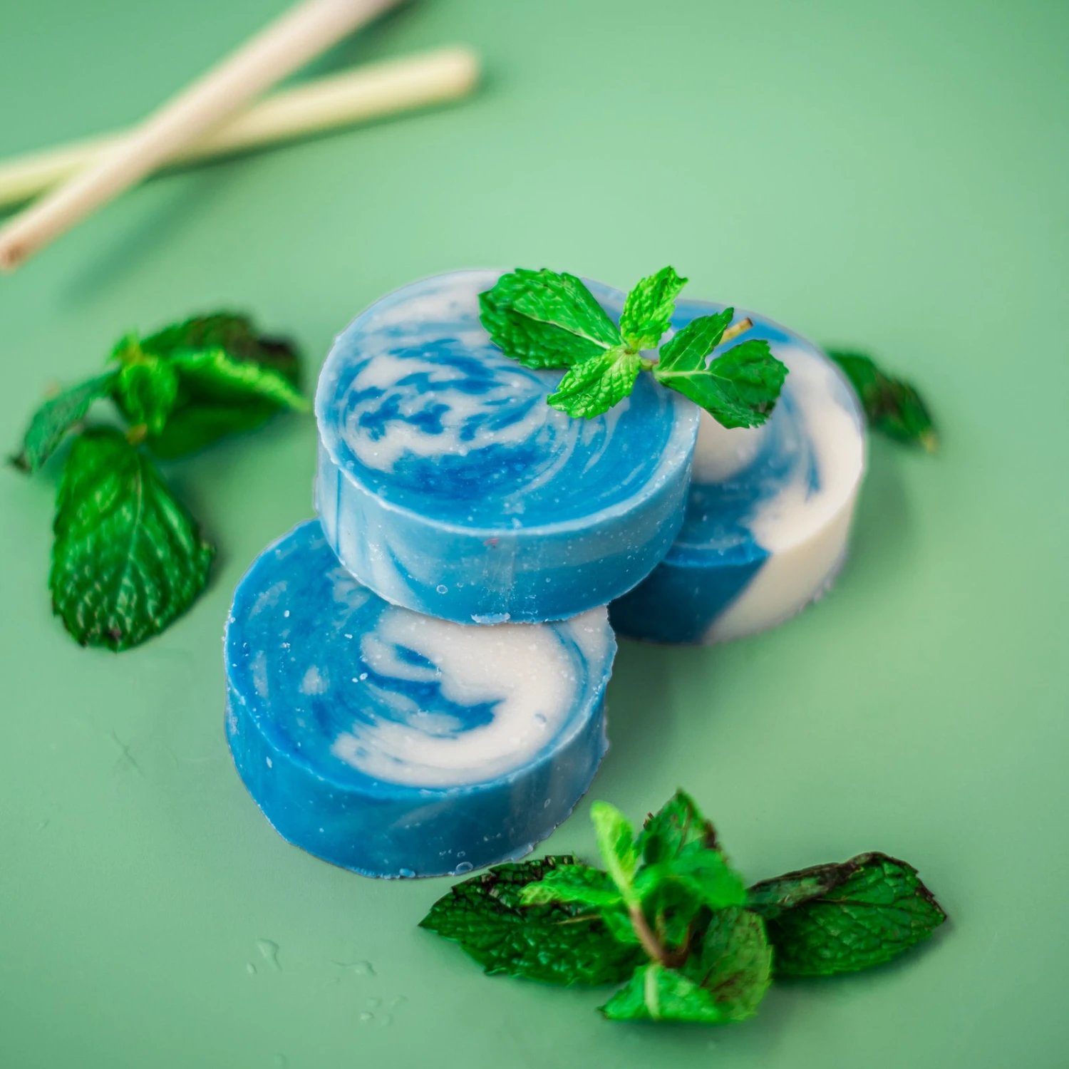 Bamboo Mint Shaving Soap 4 Bamboo Mint Shaving Soap - Image 2