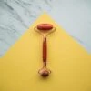 Facial Roller- Red Jasper -Jully Care Beauty Shop Facial Roller Red Jasper Facial Care Mountain Madness Soap Co
