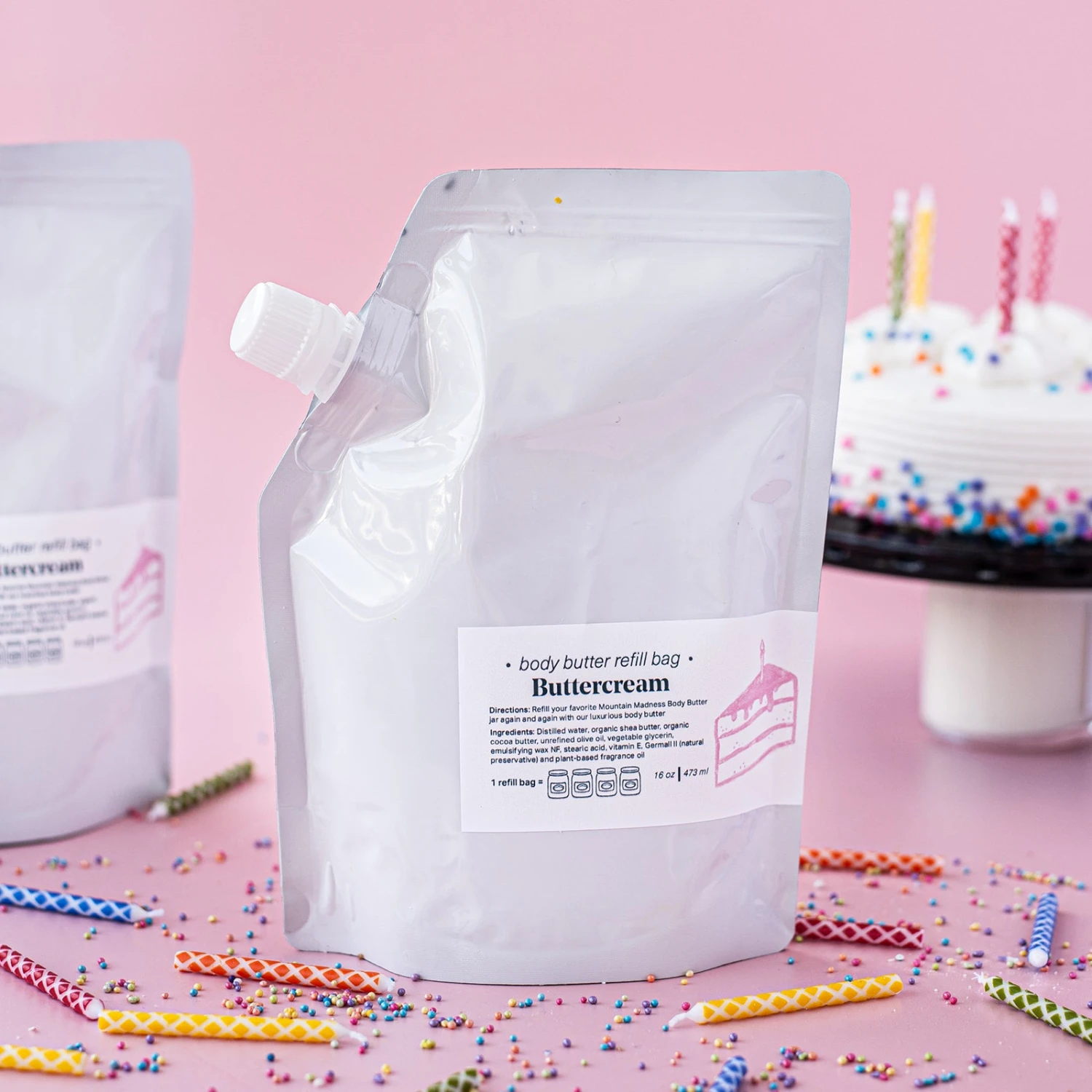 Buttercream Body Butter- 16oz Refill 3 Buttercream Body Butter- 16oz Refill