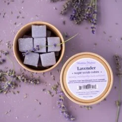 Lavender Sugar Scrub Cubes