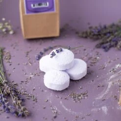 Sweet Dreams Shower Fizzies -Jully Care Beauty Shop LavenderSweetDreamsShowerFizzies 1