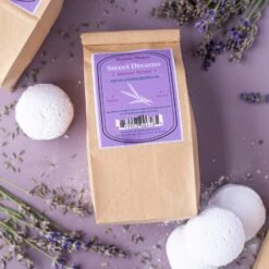 Sweet Dreams Shower Fizzies -Jully Care Beauty Shop LavenderSweetDreamsShowerFizzies 4