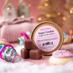 Sugar Cookie Sugar Scrub Cubes