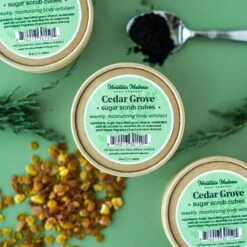 Cedar Grove Sugar Scrub Cubes -Jully Care Beauty Shop TreeHuggerSugarScrubCubes 3