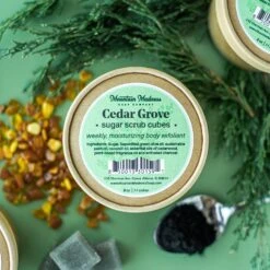 Cedar Grove Sugar Scrub Cubes -Jully Care Beauty Shop TreeHuggerSugarScrubCubes 6